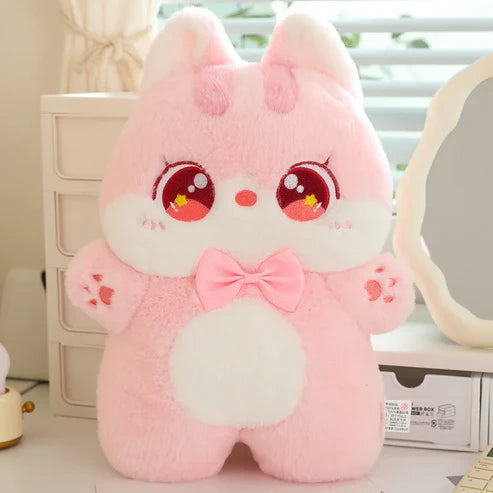 UwU Kitty Plushies in different colors with kawaii expressions